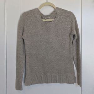 Loft cable knit sweater